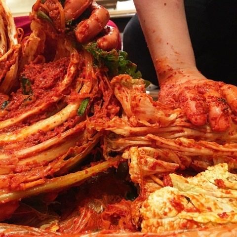 家の実の無添加キムチ漬けワークショップ